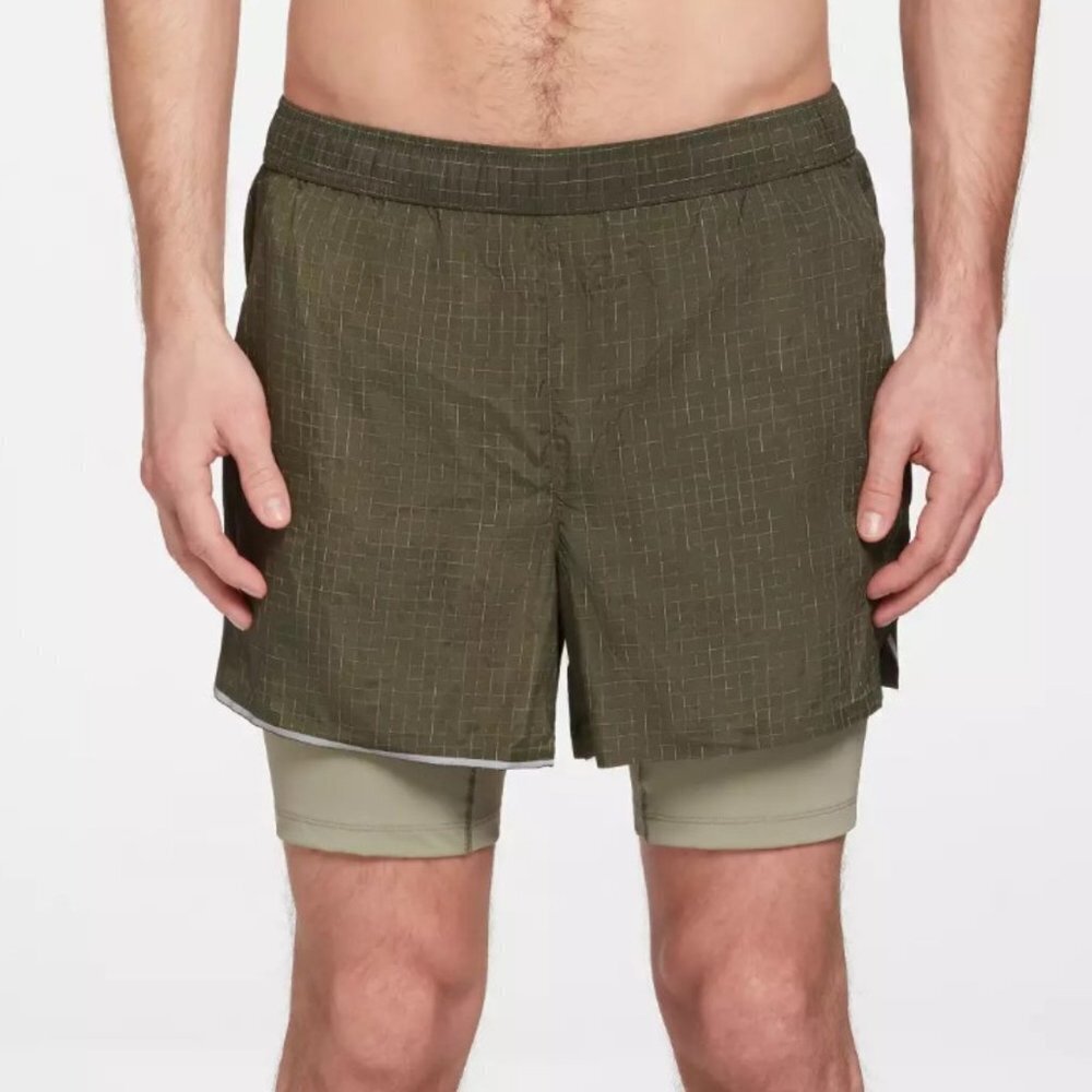 VRST Men's Forest Night Hybrid Run Short - XL